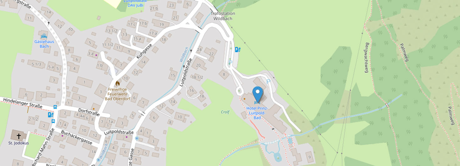© OpenStreetMap: Karte Bad Hindelang